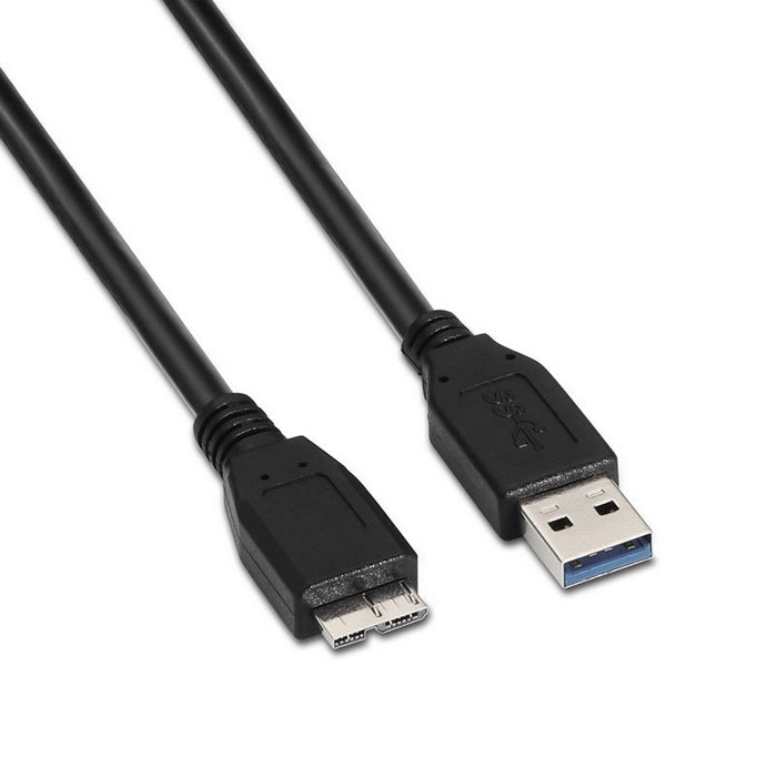 Aisens Cable USB 3.2 Gen 1 de Tipo A a Micro-USB B, 2m, Negro Aisens Cable USB 3.2 Gen 1 de Tipo A a Micro-USB B, 2m, Negro
